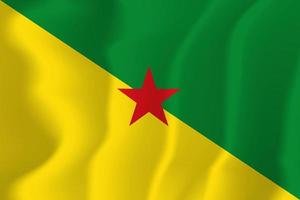 frans-guyana nationale vlag zwaaien achtergrond afbeelding vector