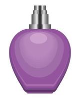 paarse parfumfles vector