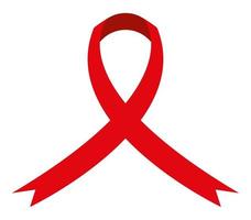 campagne lint wereld aids dag vector