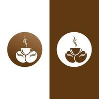 koffieboon pictogram vector