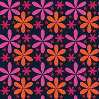 bloem naadloos patroonontwerp vector