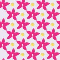 bloem naadloos patroonontwerp vector