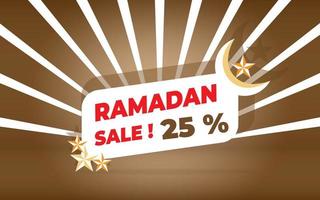 ramadhan banner verkoop vector