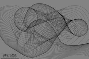 abstract golfelement voor ontwerp. digitale frequentie track-equalizer vector