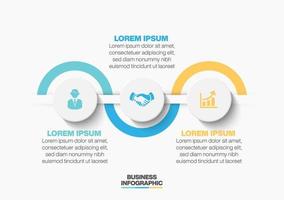 presentatie zakelijke infographic sjabloon vector