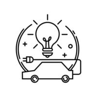 de lineaire illustratie van de levende kwestie. een logo van brandstofbron voor voertuigen voor website of app-interface. pictogramvector voor logo, symbool, pictogram en ander gebruik. vector