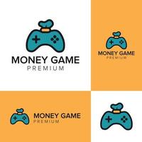 geld spel logo vector pictogrammalplaatje