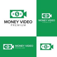 geld video logo vector pictogrammalplaatje
