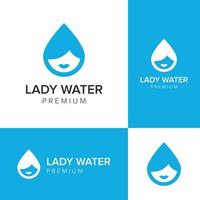 dame water logo vector pictogrammalplaatje