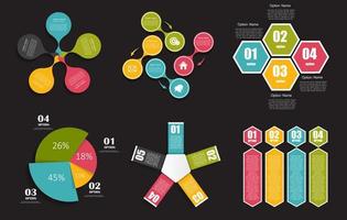 infographic sjablonen voor zakelijke vectorillustratie. vector