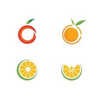 oranje logo pictogram vectorillustratie vector