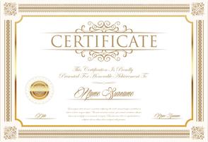 Certificaat vector