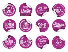 Moderne badges stickers en labels-collectie vector