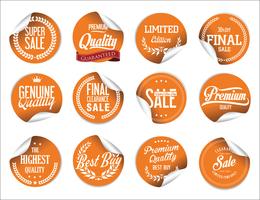 Moderne badges stickers en labels-collectie vector