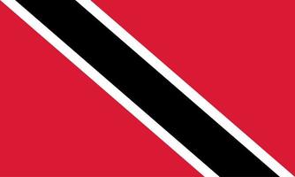 trinidad en tobago vlag vector