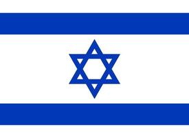 israëlische vlag vector