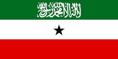 vlag van Somaliland vector