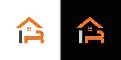 ir huisontwerp logo vector