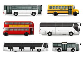 Bus realistische set