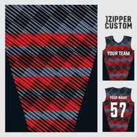 abstract concept vector jersey patroon sjabloon voor afdrukken of sublimatie sport uniformen voetbal volleybal basketbal e-sports fietsen en vissen