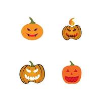 halloween logo vector illustratie pictogram