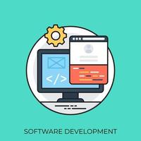 concepten voor softwareontwikkeling vector