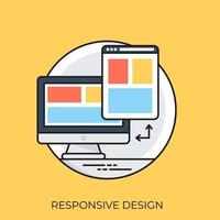 responsieve ontwerpconcepten vector