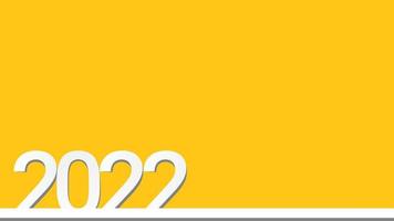 gelukkig nieuwjaar 2022. sjabloon achtergrond feestelijke poster of banner ontwerp. moderne gelukkig nieuwjaar achtergrond vector