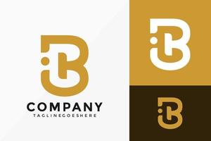 luxe letter b business logo vector ontwerp. abstract embleem, ontwerpen concept, logo's, logo element voor sjabloon.