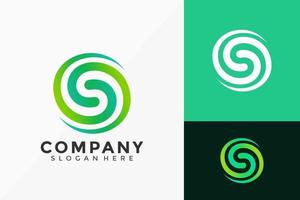 letter s monogram symbool logo ontwerp. creatief idee logo's ontwerpen vector illustratie sjabloon