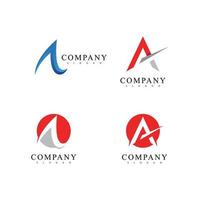 een letter logo pictogram vector sjabloon desain