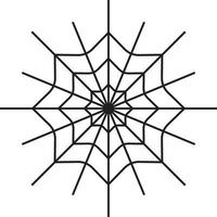 spinnenweb vector