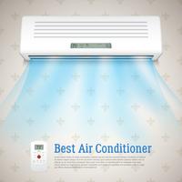 Beste airconditioner illustratie vector