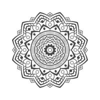 mandala achtergrond in etnische stijl vector