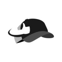 illustratie vectorafbeelding van beste hoed winkel logo. perfect te gebruiken voor technologiebedrijf vector