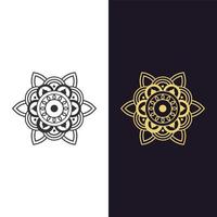 mandala - vector logo pictogram illustratie