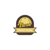 modern taco-logo vector