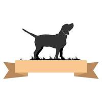 illustratie vectorafbeelding van beagle hond logo. perfect te gebruiken voor technologiebedrijf