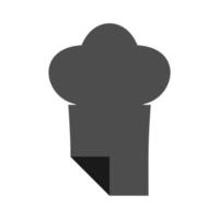 illustratie vectorafbeelding van chef-kok bestand logo. perfect te gebruiken voor technologiebedrijf vector