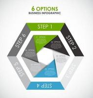 infographic sjablonen voor zakelijke vectorillustratie. eps10 vector