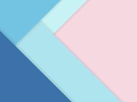 abstracte pastelkleurige achtergrond door papier overlay overlappen blauwe toon op roze. voor achtergrond, banner, presentatiesjabloon. vector