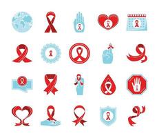 wereld Aids Dag vector