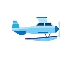 vervoer per watervliegtuig vector