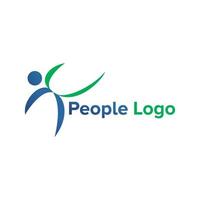 illustratie vectorafbeelding van mensen logo vector