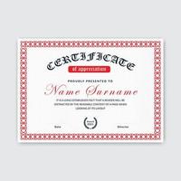 award diploma certificaat ontwerpsjabloon vector