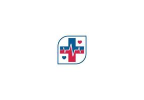 mooi logo sjabloon voor medische en gezondheidszorg vector
