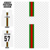 abstract concept vector jersey patroon sjabloon voor afdrukken of sublimatie sport uniformen voetbal volleybal basketbal e-sports fietsen en vissen