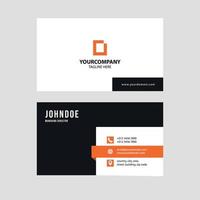 eenvoudige moderne visitekaartjesjabloon collectie premium vector