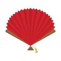 traditionele Chinese fan vector