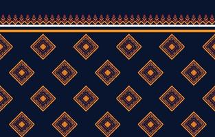 geometrische etnische patronen tribal traditionele inheemse. borduurstijlontwerp voor achtergrond, behang, tapijt, stof, omslag, batik, vectorillustratie vector